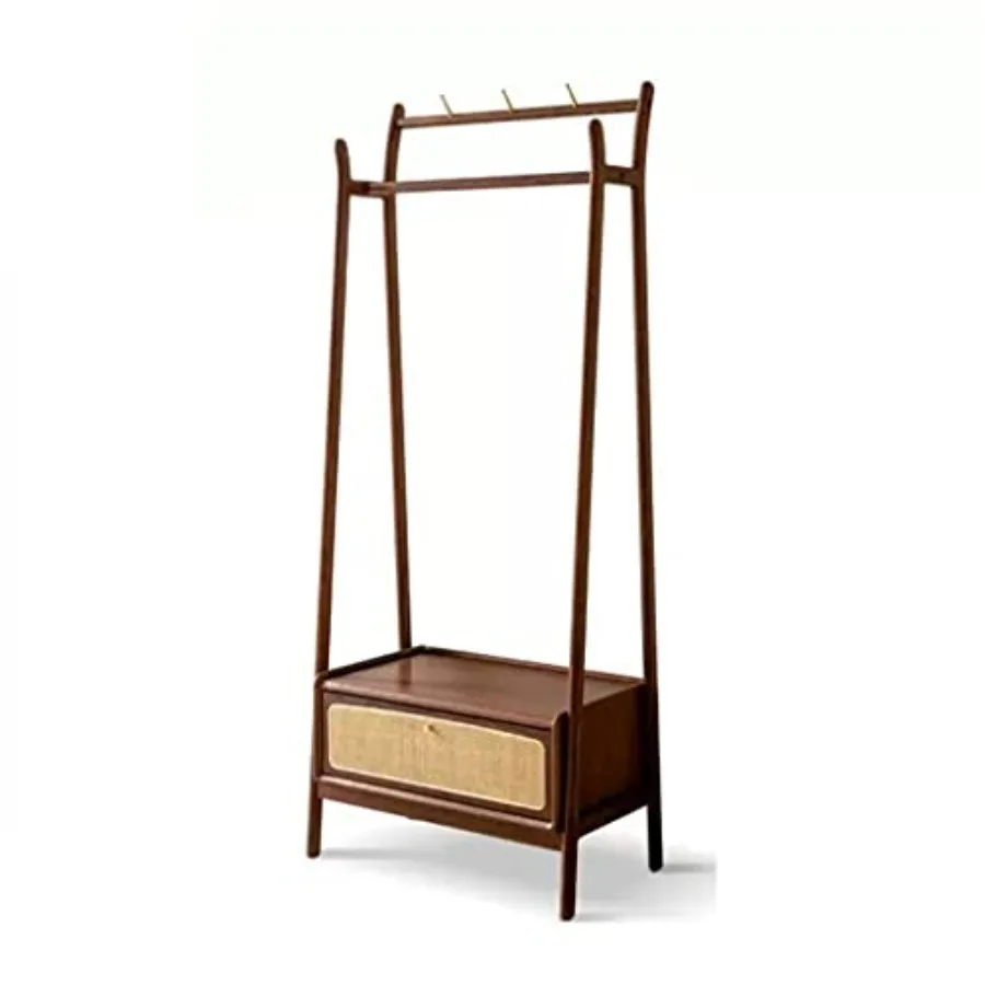 Stand Coat Rack Coat Rack Home Bedroom Floor-Standing Hanger Nordic Minimalist Rattan Rack Multi-Functional Coat Rack Clothes R
Stand Coat Rack Coat Rack Home Bedroom Floor-Standing Hanger Nordic Minimalist Rattan Rack Multi-Functional Coat Rack Clothes R