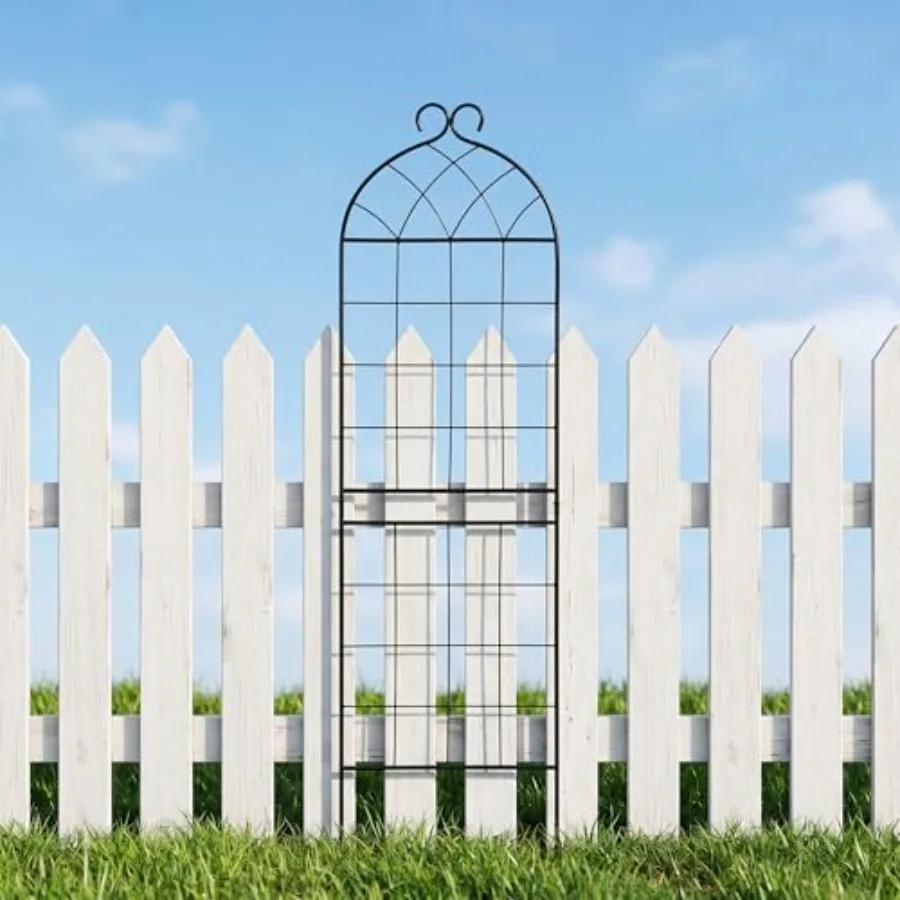1 Pack Garden Trellis 71" H x 19.7" W for Climbing Plants Support Rustproof Metal Iron Rose Trellis for Vines Flower Cucumbers
1 Pack Garden Trellis 71" H x 19.7" W for Climbing Plants Support Rustproof Metal Iron Rose Trellis for Vines Flower Cucumbers