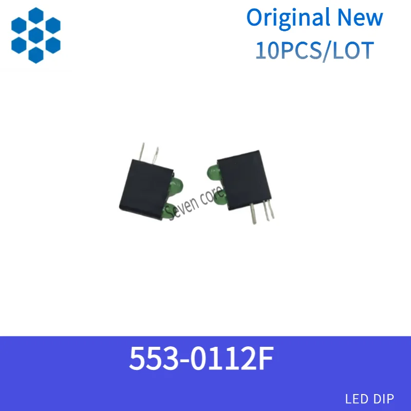 Original New 10pcs/lot Dialight 553-0112F Red/Green, 650/563nm 10/16mcd, 10mA LED Circuit Board Indicators
Original New 10pcs/lot Dialight 553-0112F Red/Green, 650/563nm 10/16mcd, 10mA LED Circuit Board Indicators