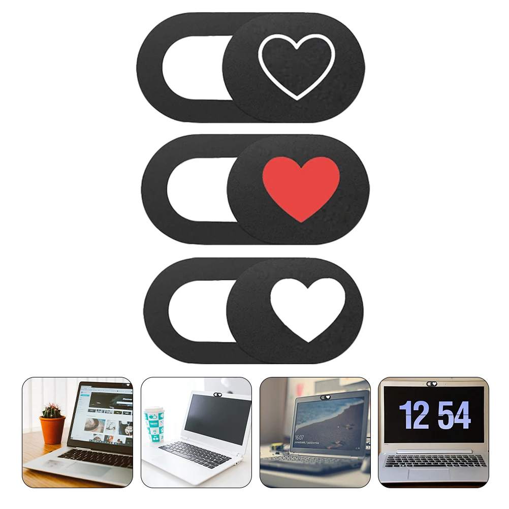 3pcs Heart Pattern Slide Privacy For Laptop Tablet Slider Laptop Computer Webcam Webcam Lens Cover Privacy
3pcs Heart Pattern Slide Privacy For Laptop Tablet Slider Laptop Computer Webcam Webcam Lens Cover Privacy