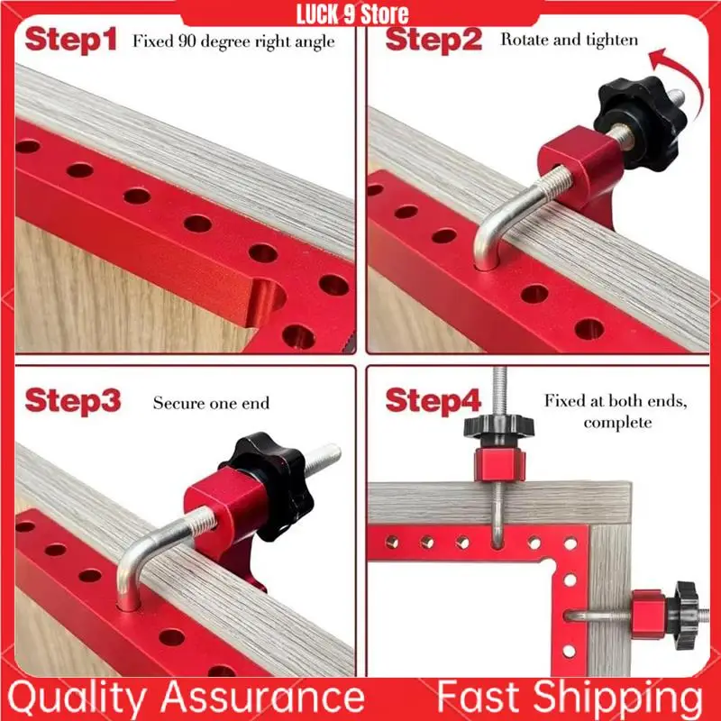 90 Degree Clamp Corner Clamp - Right Angle For Woodworking 4Pack 5.5Inch Aluminum Alloy Corner Clamp Wood Working Tools Durable
90 Degree Clamp Corner Clamp - Right Angle For Woodworking 4Pack 5.5Inch Aluminum Alloy Corner Clamp Wood Working Tools Durable