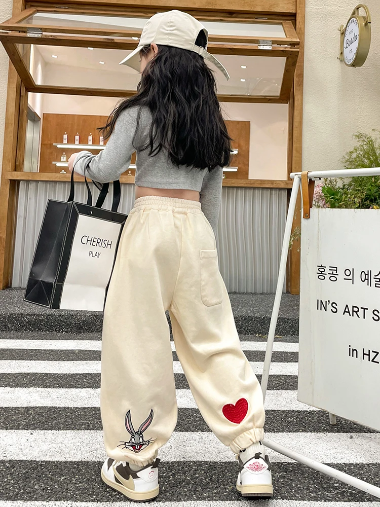 Spring Autumn Girls Sports Pants Middle School Cartoon Sweatpants Lantern Pants Big Kids Autumn Clothes High Waist Asymmetric...
Spring Autumn Girls Sports Pants Middle School Cartoon Sweatpants Lantern Pants Big Kids Autumn Clothes High Waist Asymmetric...
