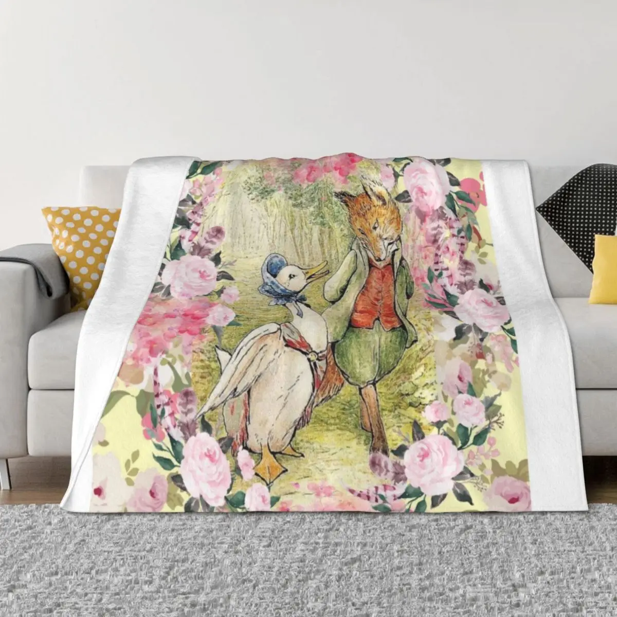 Jemima Puddle-Duck - Floral Throw Blanket Bed Decorative Throw Sofa funny gift Blankets
Jemima Puddle-Duck - Floral Throw Blanket Bed Decorative Throw Sofa funny gift Blankets