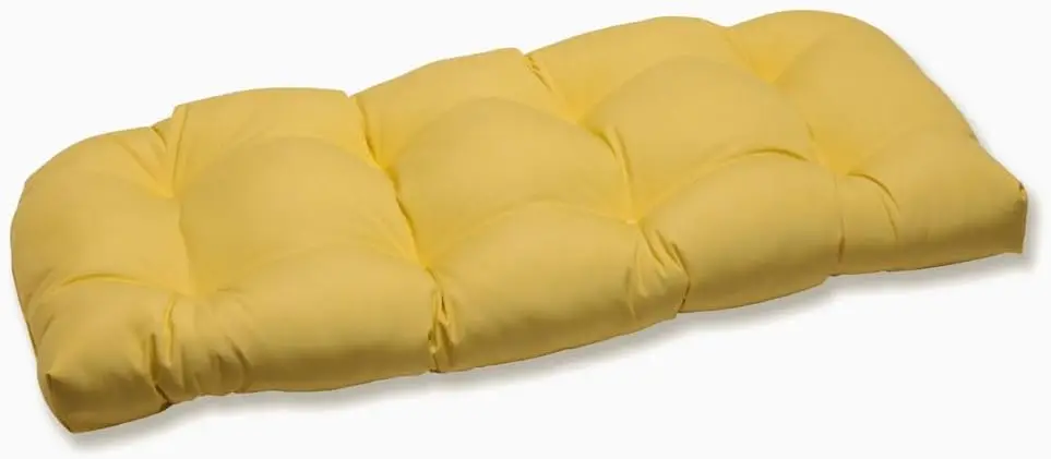 Fortr Solid Indoor/Outdoor Wicker Patio Sofa/Swing Cushion Tufted, Weather And Fade Resistant, 19"" X 44"", Yellow
Fortr Solid Indoor/Outdoor Wicker Patio Sofa/Swing Cushion Tufted, Weather And Fade Resistant, 19"" X 44"", Yellow