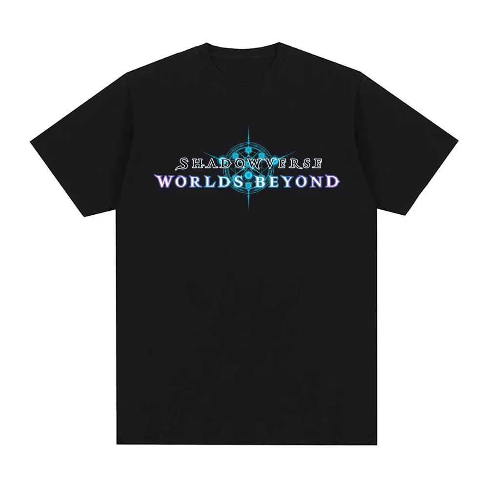 Role Playing Games Graphic Printing Shirt Shadowverse Worlds Beyond Logo T-SHIRT Cotton Comfortable Round Neck High Quality Tee
Role Playing Games Graphic Printing Shirt Shadowverse Worlds Beyond Logo T-SHIRT Cotton Comfortable Round Neck High Quality Tee