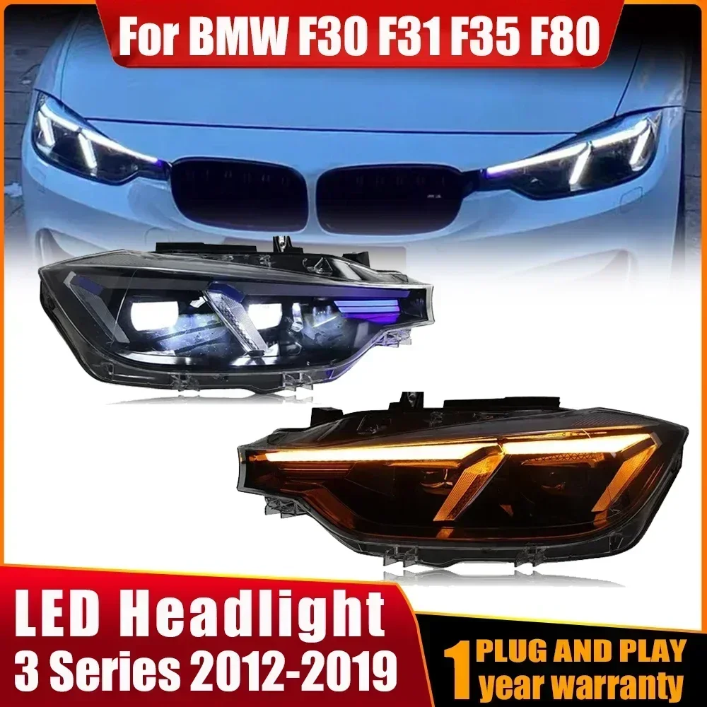 2PC Car Lights For F30 F31 F35 F80 2012-2019 BMW 3 Series LED Dynamic Headlights DRL Angel Eye Design Projector Lens Accessories
2PC Car Lights For F30 F31 F35 F80 2012-2019 BMW 3 Series LED Dynamic Headlights DRL Angel Eye Design Projector Lens Accessories