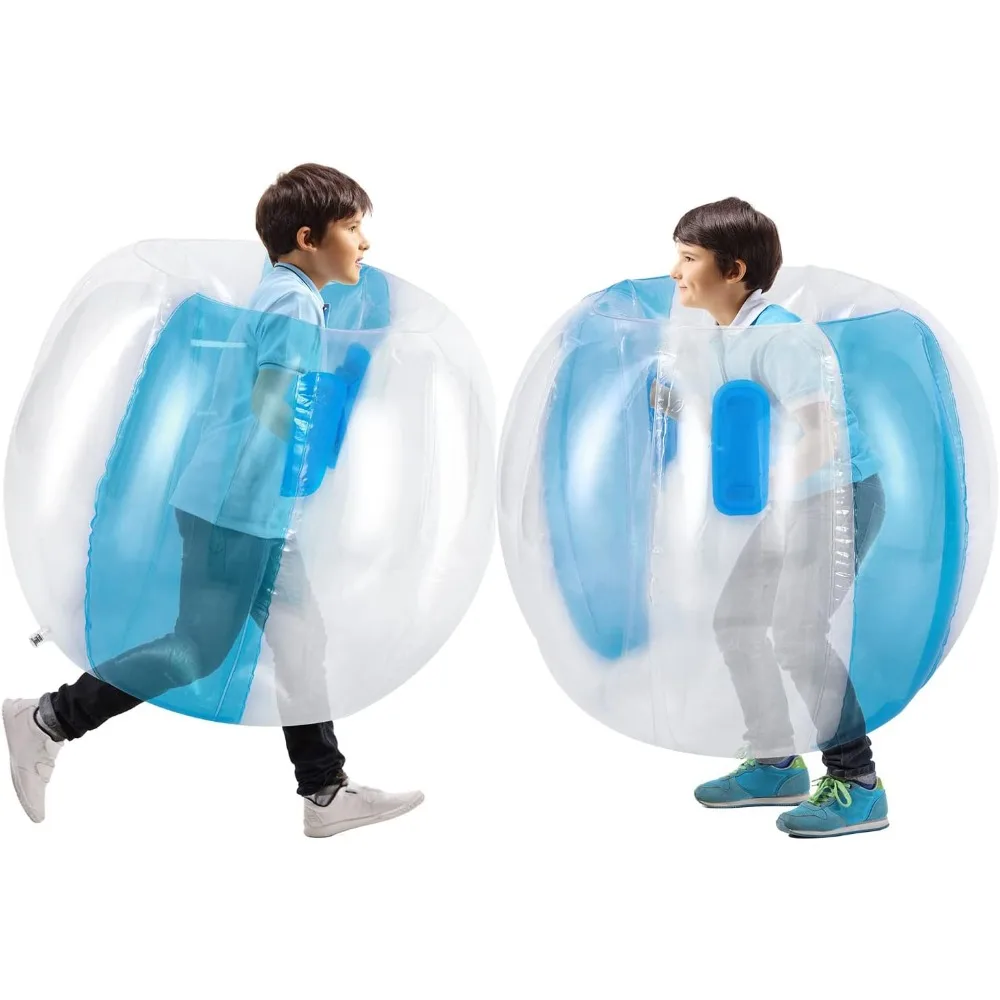 2 Pack 36inch Inflatable Bumper Balls for Kids 50 100lb Outdoor Active Play Giant Human Knocker Body Zorb Bubble Soccer
2 Pack 36inch Inflatable Bumper Balls for Kids 50 100lb Outdoor Active Play Giant Human Knocker Body Zorb Bubble Soccer