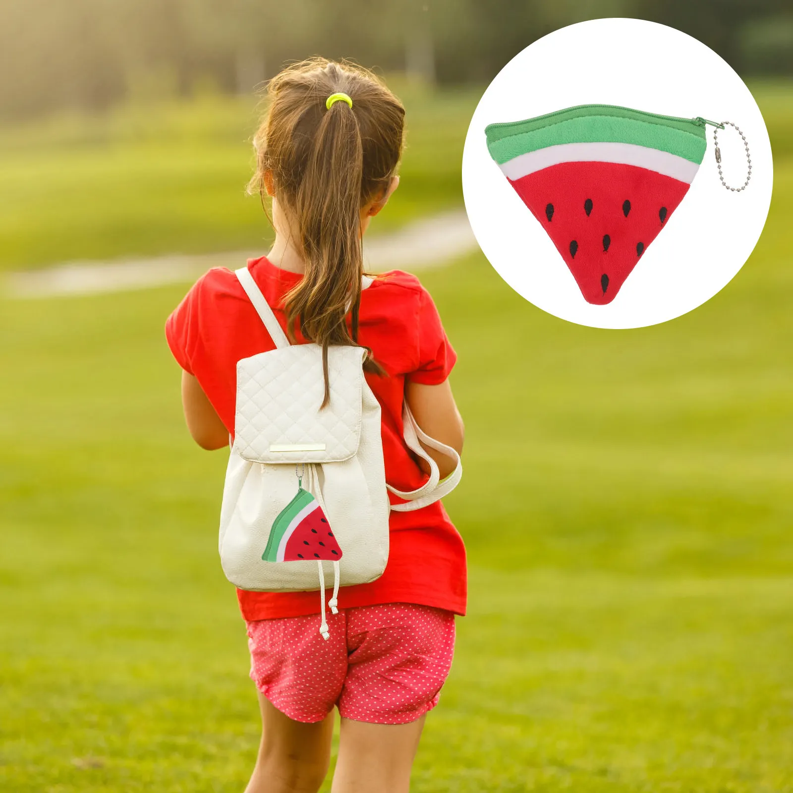 Watermelon Keychain Wallet Small Coin Purse Zipper Pouch Soft Comfortable Change Purse for Women Travel Coin Holder Bag Trendy
Watermelon Keychain Wallet Small Coin Purse Zipper Pouch Soft Comfortable Change Purse for Women Travel Coin Holder Bag Trendy