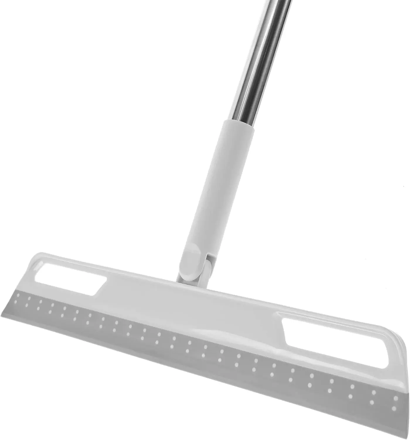 All Purpose Rubber Broom with 56 Inch Handle for Floor Bathroom Kitchen Tile Pet Hair Water Window Cleaning
All Purpose Rubber Broom with 56 Inch Handle for Floor Bathroom Kitchen Tile Pet Hair Water Window Cleaning