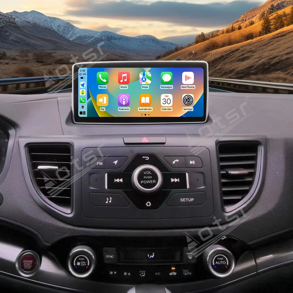 Для Honda CRV 2017-2023 10,25 "HD сенсорный автомобильный радиоприемник с CarPlay, Android Auto, GPS-навигацией, мультимедийной информационной системы
Для Honda CRV 2017-2023 10,25 "HD сенсорный автомобильный радиоприемник с CarPlay, Android Auto, GPS-навигацией, мультимедийной информационной системы