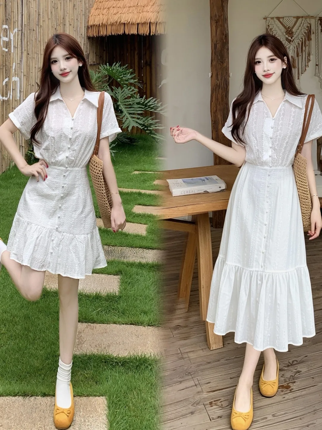 plus Size Women's Sweet Style 3D Embroidery Collar Short Sleeve Dress Summer New Waist Cinching Beautiful Dress
plus Size Women's Sweet Style 3D Embroidery Collar Short Sleeve Dress Summer New Waist Cinching Beautiful Dress