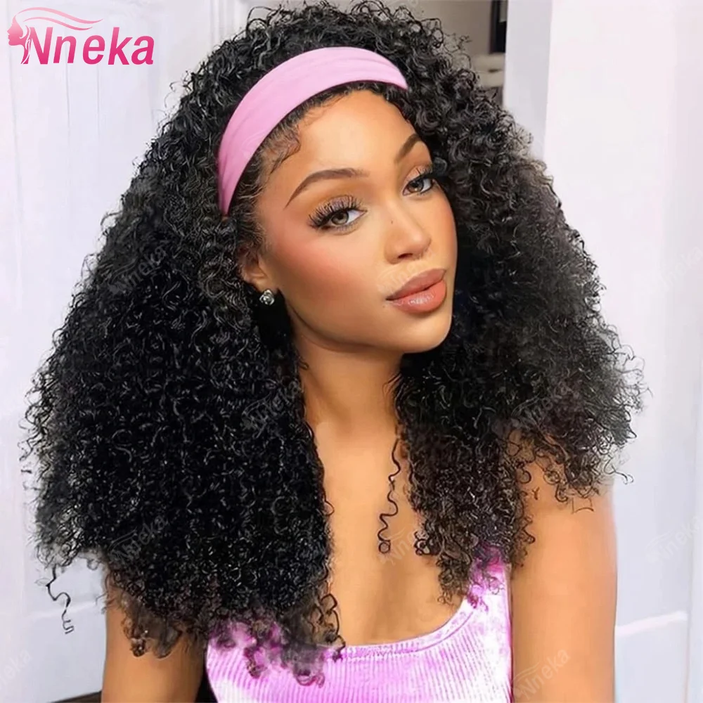 Kinky Curly Headband Wigs Human Hair Wear and Go Glueless Wigs Full Machine Made Deep Curly Headband Wig For Black Women 200%
Kinky Curly Headband Wigs Human Hair Wear and Go Glueless Wigs Full Machine Made Deep Curly Headband Wig For Black Women 200%