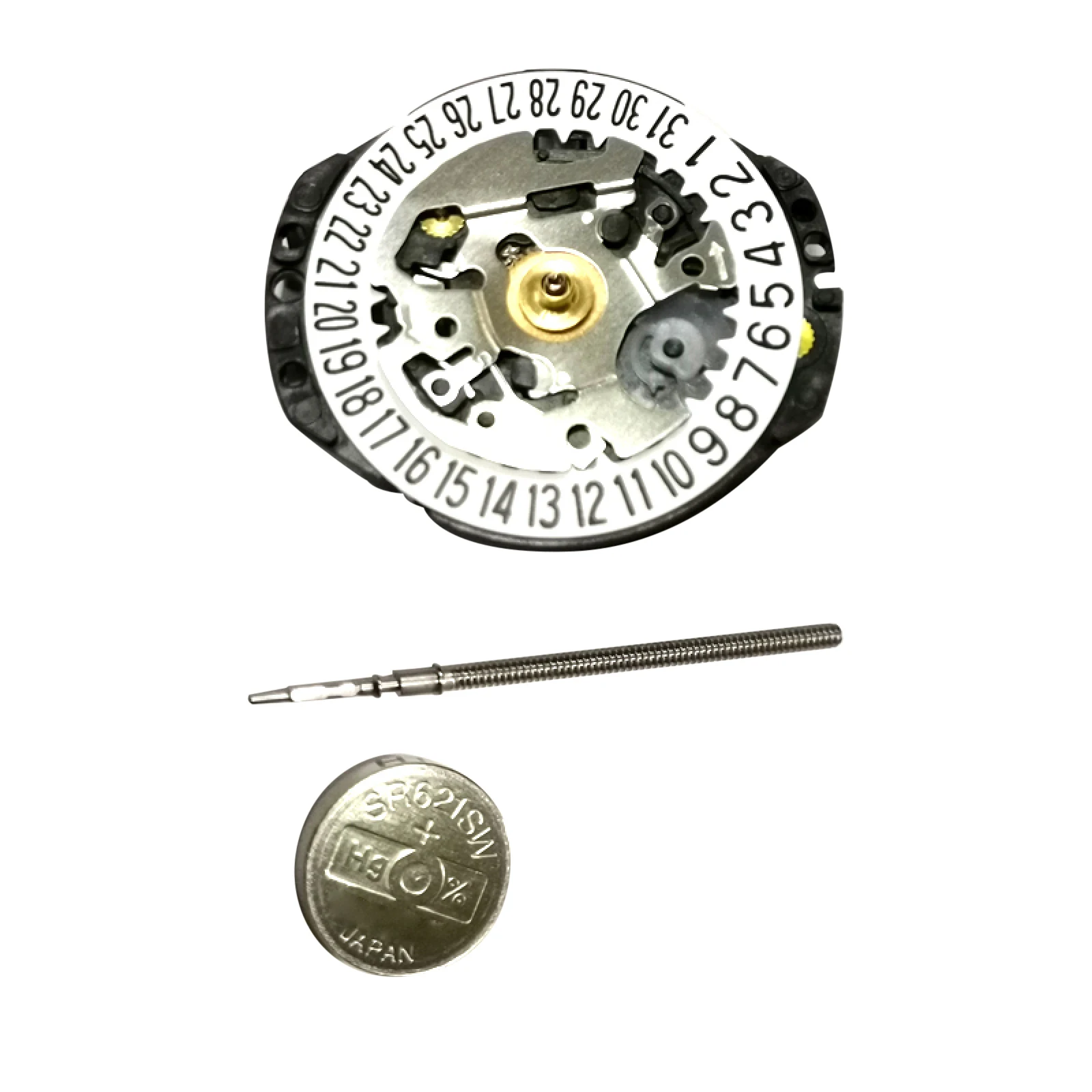 VX82E Single Calendar Quartz Watch Movement with Battery 3 Hands at 6 O'clock for Japan VX82 VX82E Watch Movement Replacement
VX82E Single Calendar Quartz Watch Movement with Battery 3 Hands at 6 O'clock for Japan VX82 VX82E Watch Movement Replacement