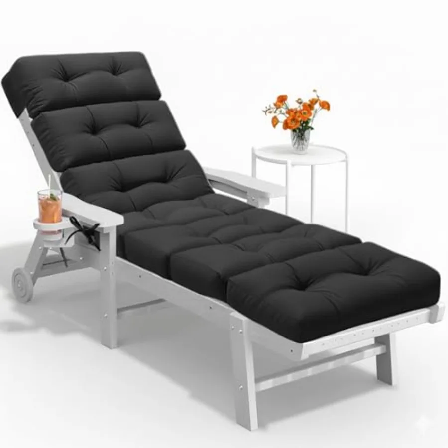 All Weather Chaise Lounge Cushions Outdoor 74.4 x 22 x 4 Inch Lounge Chair Cushion Waterproof Pool Chaise Lounger Chair Cushion
All Weather Chaise Lounge Cushions Outdoor 74.4 x 22 x 4 Inch Lounge Chair Cushion Waterproof Pool Chaise Lounger Chair Cushion