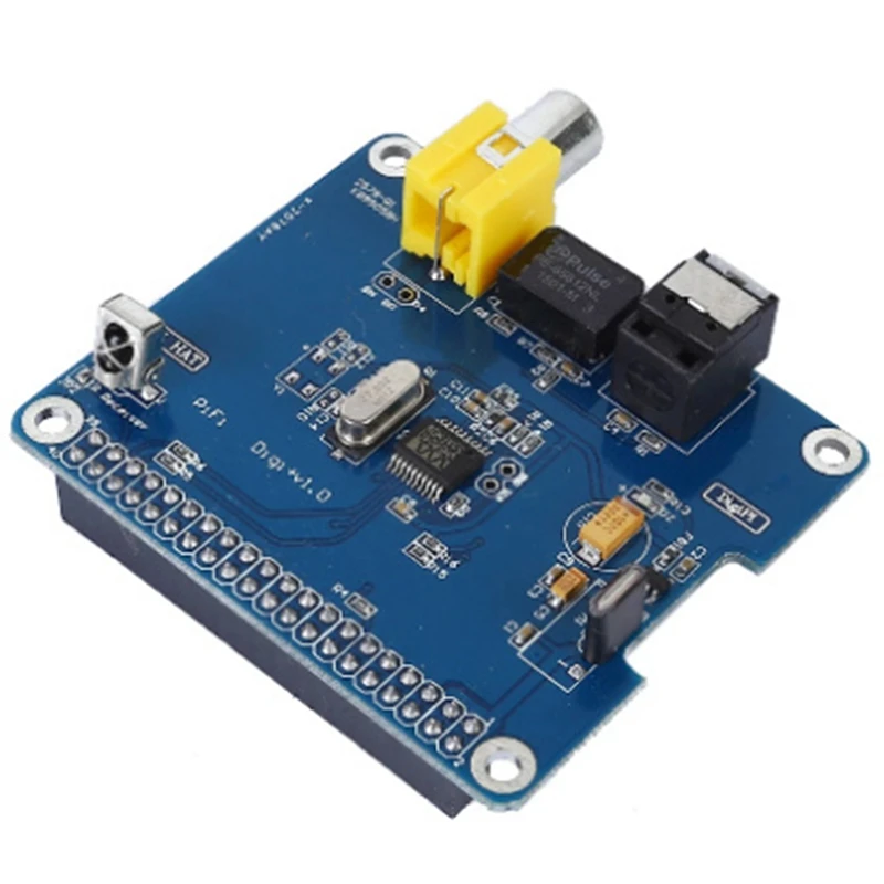 Цифровая звуковая карта HIFI Digi + I2S SPDIF, оптический волоконный RCA для Raspberry Pi 3 /2 B +
Цифровая звуковая карта HIFI Digi + I2S SPDIF, оптический волоконный RCA для Raspberry Pi 3 /2 B +