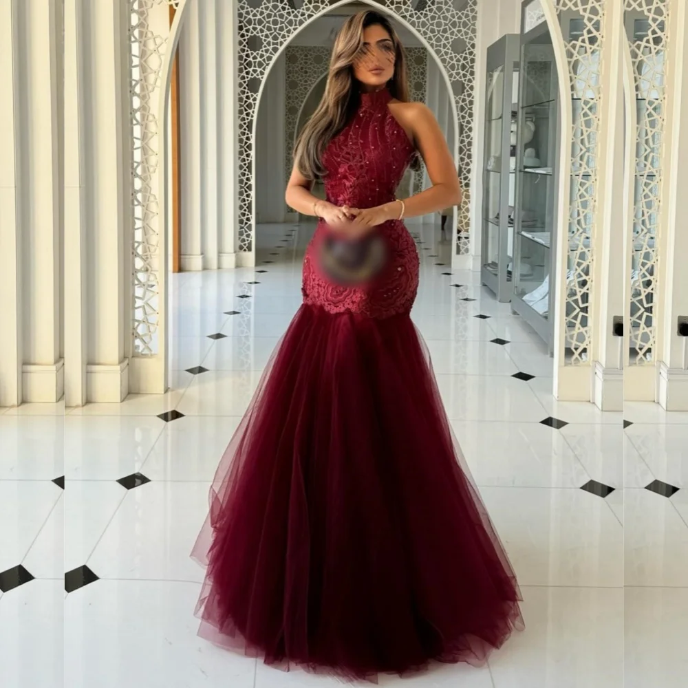 Customized Exquisite Organza Sequined Pleat A-line High Collar Long Dresses Bespoke Occasion Modern Style
Customized Exquisite Organza Sequined Pleat A-line High Collar Long Dresses Bespoke Occasion Modern Style