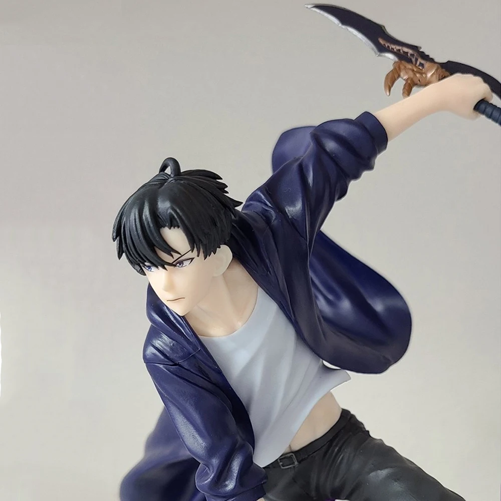 Solo Anime Figure Sung Jinwoo standing Action Figure Sung jin woo figura handsome statue Model Anime Collection Boys Gifts
Solo Anime Figure Sung Jinwoo standing Action Figure Sung jin woo figura handsome statue Model Anime Collection Boys Gifts