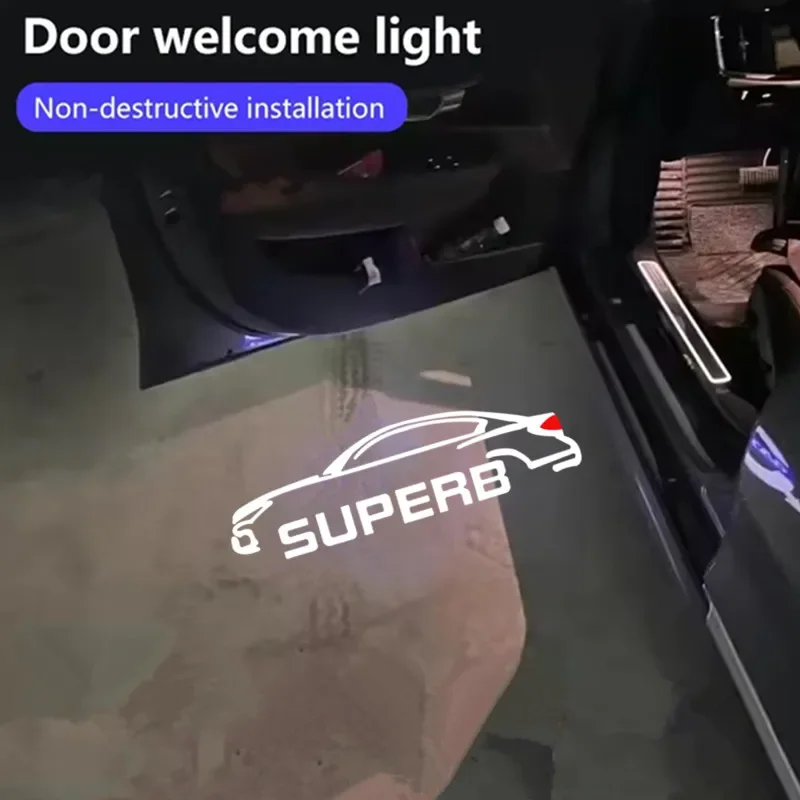 Or Skoda Kodiaq Octavia Car Sticker 2PCS For Skoda Superb 2 MK2 Superb 3 2009-2024 LED Car Door Logo Projector Lamp Courtesy Lam
Or Skoda Kodiaq Octavia Car Sticker 2PCS For Skoda Superb 2 MK2 Superb 3 2009-2024 LED Car Door Logo Projector Lamp Courtesy Lam