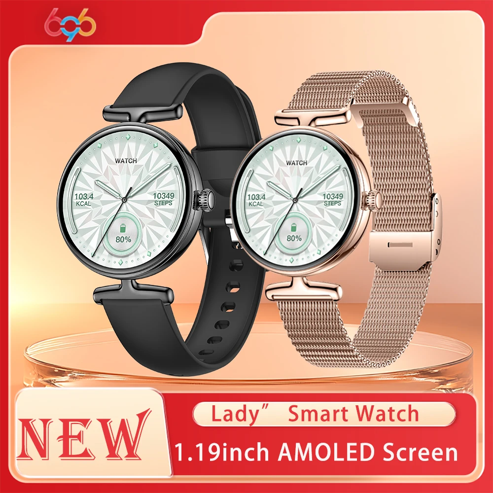 Women AMOLED Screen Blue Tooth Call Smart Watch Health Heart Rate Sports Bracelet Waterproof Smartwatch Information Reminder
Women AMOLED Screen Blue Tooth Call Smart Watch Health Heart Rate Sports Bracelet Waterproof Smartwatch Information Reminder