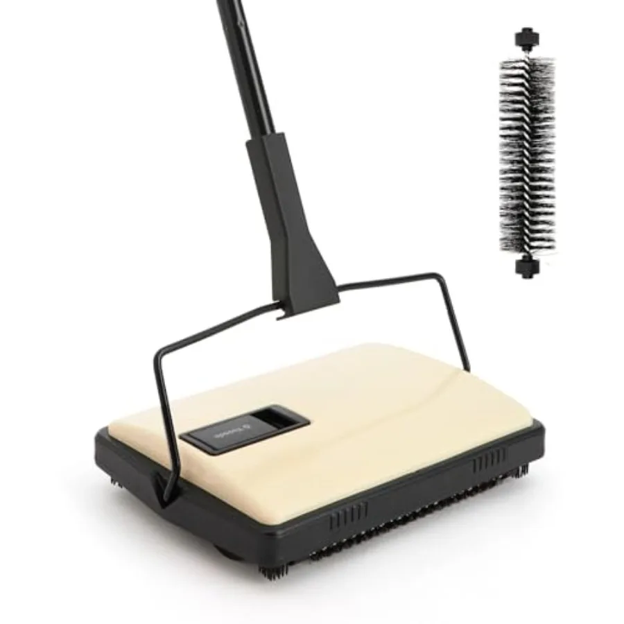 Manual Carpet Sweeper Cleaner Household Sweeper Lightweight Hand Push Non-Electric for Home Office LowandUndercoat Carpets Rugs
Manual Carpet Sweeper Cleaner Household Sweeper Lightweight Hand Push Non-Electric for Home Office LowandUndercoat Carpets Rugs