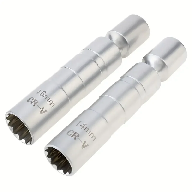Socket Wrench Magnetic 12 Angle Repairing Removal Tool Thin Wall 3/8" Drive Sockets for 14/16mm Spark Plug 
Socket Wrench Magnetic 12 Angle Repairing Removal Tool Thin Wall 3/8" Drive Sockets for 14/16mm Spark Plug