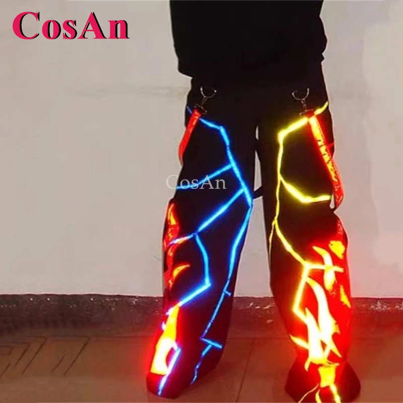 CosAn Hip-Hot Street Dance Pants Fashion Melbourne Shuffle Ghost Dance Pants AUS Reflective For Unisex New Fluorescent Trousers
CosAn Hip-Hot Street Dance Pants Fashion Melbourne Shuffle Ghost Dance Pants AUS Reflective For Unisex New Fluorescent Trousers