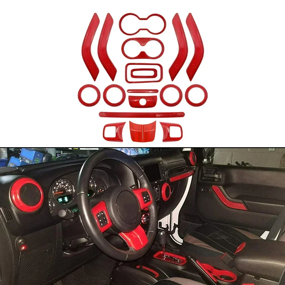 Аксессуары для Jeep Wrangler JK JKU 4 Door 11-17 Red ABS Набор декоративных наклеек с двусторонней лентой
Аксессуары для Jeep Wrangler JK JKU 4 Door 11-17 Red ABS Набор декоративных наклеек с двусторонней лентой
