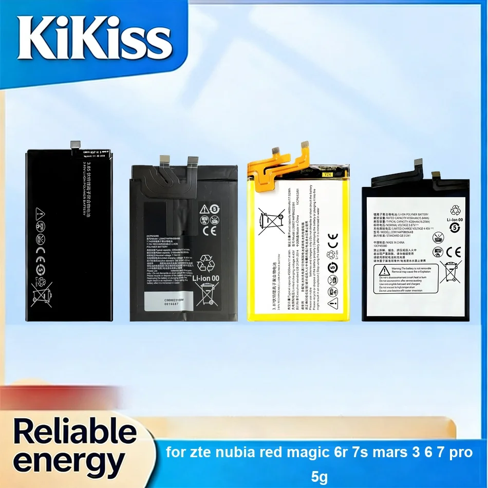 Battery 3800-5050mAh Li3949T44P6h996644 Li3945T44P8h906455 LI3937T44P6H886639 For Zte Nubia Red Magic 6R 7S Mars 3 6 7 Pro 5G
Battery 3800-5050mAh Li3949T44P6h996644 Li3945T44P8h906455 LI3937T44P6H886639 For Zte Nubia Red Magic 6R 7S Mars 3 6 7 Pro 5G