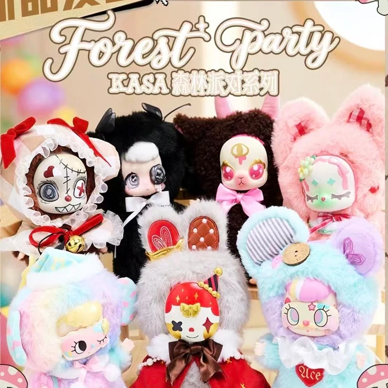 Genuine KASA Forest Party Series Blind Box Rose Rabbit Knight Anime Figure Plaid Bear Mystery Box Star Hat Mianmian Model Gift
Genuine KASA Forest Party Series Blind Box Rose Rabbit Knight Anime Figure Plaid Bear Mystery Box Star Hat Mianmian Model Gift