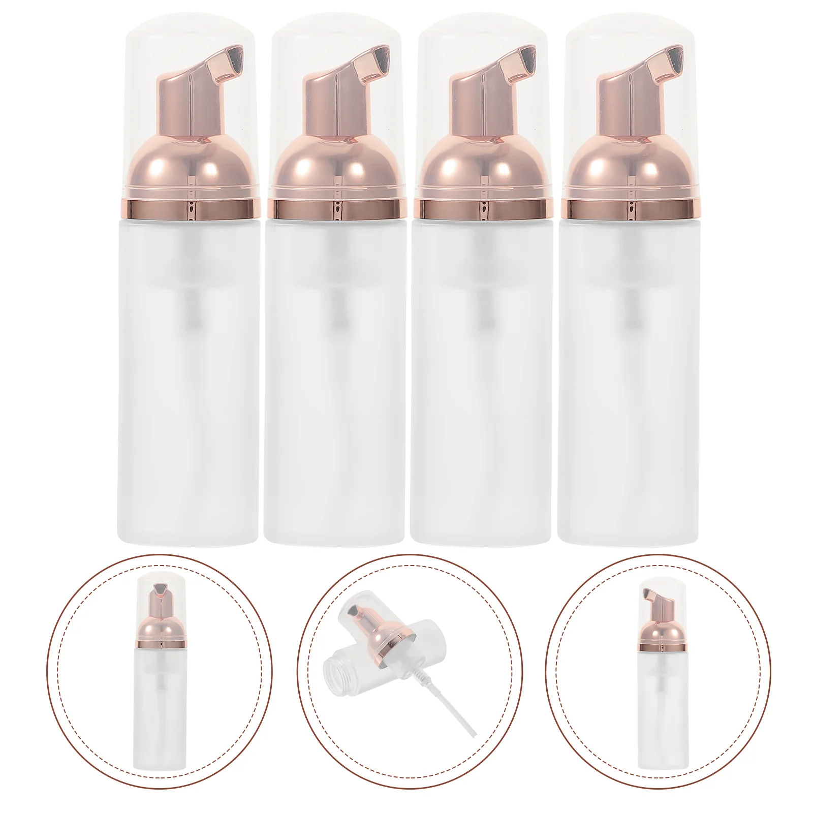 4pcs Foaming Bottles High Quality Durable Reusable Round Smooth Fashion Simple Elegant Practical Home Travel Decoration Easy
4pcs Foaming Bottles High Quality Durable Reusable Round Smooth Fashion Simple Elegant Practical Home Travel Decoration Easy