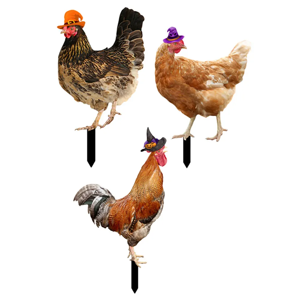 3pcs Shaped Garden Stakes Acrylic Lawn Ornaments Outdoor Yard Art Signs Durable Garden Chicken Sign Decorative Adornment
3pcs Shaped Garden Stakes Acrylic Lawn Ornaments Outdoor Yard Art Signs Durable Garden Chicken Sign Decorative Adornment
