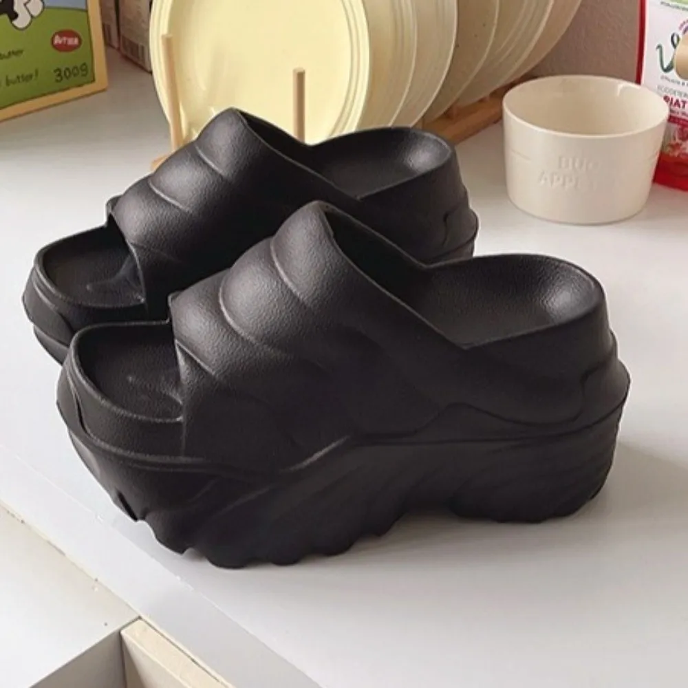 Comfortable Casual Wedges Slippers Light Slip on Soft Platform Slides Shoes 10cm Increased EVA Summer Sandals Summer Season
Comfortable Casual Wedges Slippers Light Slip on Soft Platform Slides Shoes 10cm Increased EVA Summer Sandals Summer Season