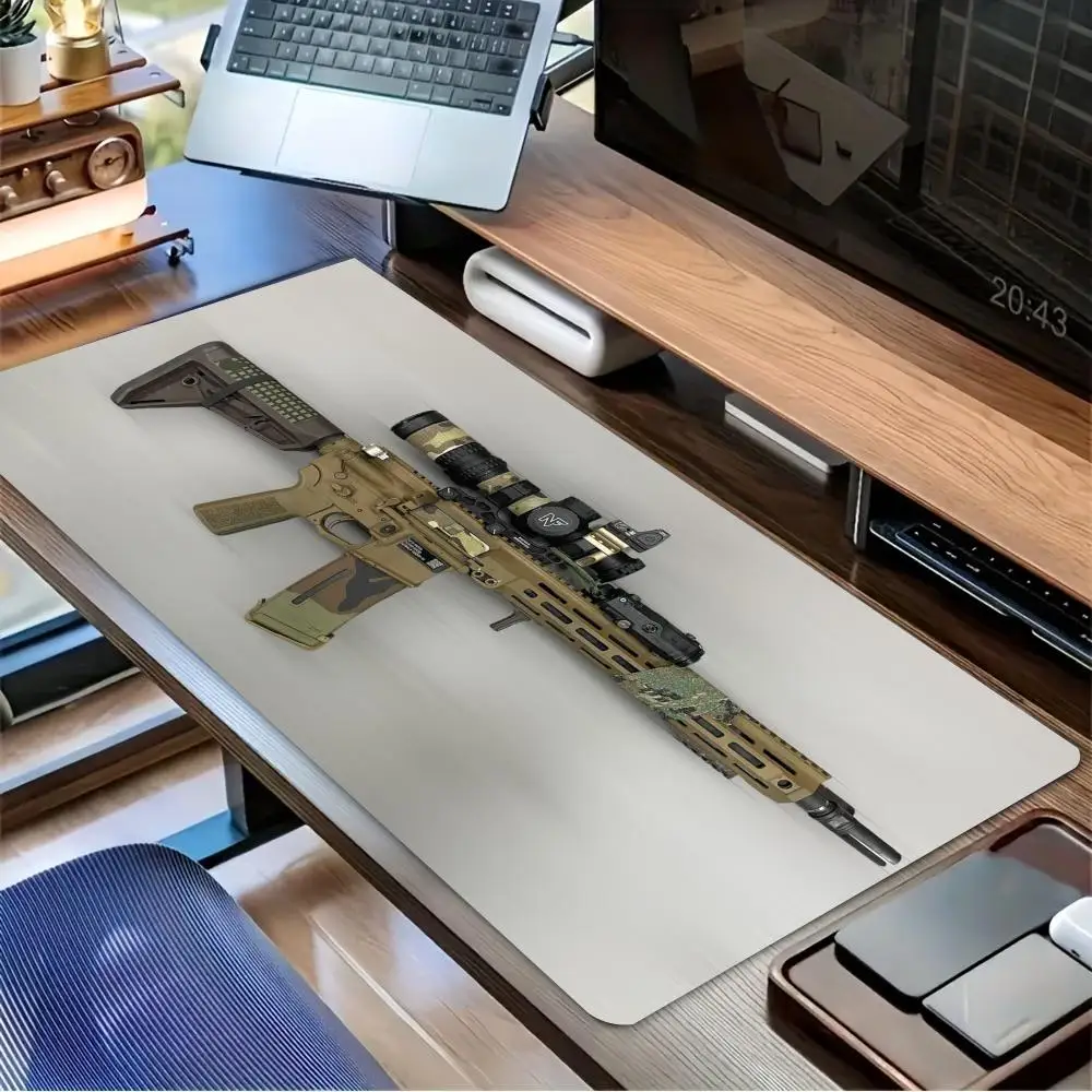 Tactical Military Rifle Desk Pad large mouse pad rubber anti-slip edge locking office mat pc accessories gaming mats Computer
Tactical Military Rifle Desk Pad large mouse pad rubber anti-slip edge locking office mat pc accessories gaming mats Computer