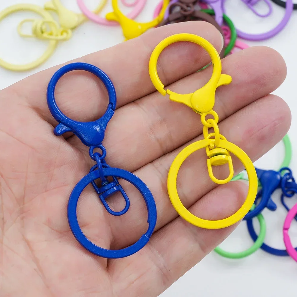 Colorful Carabiner Clasp Key Chain Lobster Clasps Rotating Keychain Hooks Metal Hook Making Keychain DIY Craft
Colorful Carabiner Clasp Key Chain Lobster Clasps Rotating Keychain Hooks Metal Hook Making Keychain DIY Craft