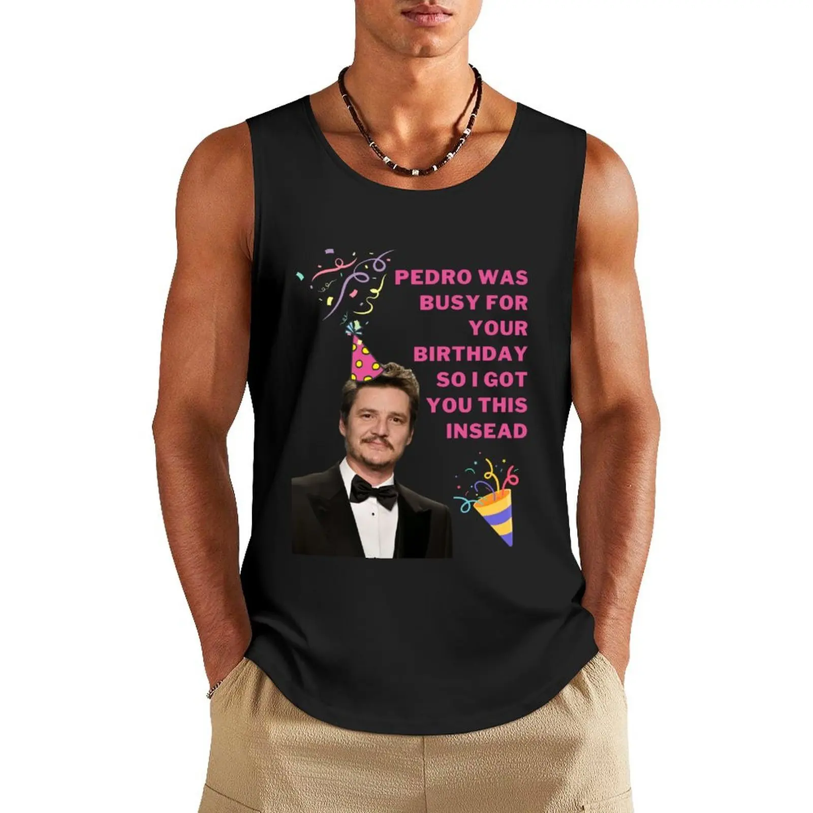 Pedro Pascal Birthday, Pedro Pascal Greeting Cards Gifts and Presents, Willow Days Tank Top
Pedro Pascal Birthday, Pedro Pascal Greeting Cards Gifts and Presents, Willow Days Tank Top