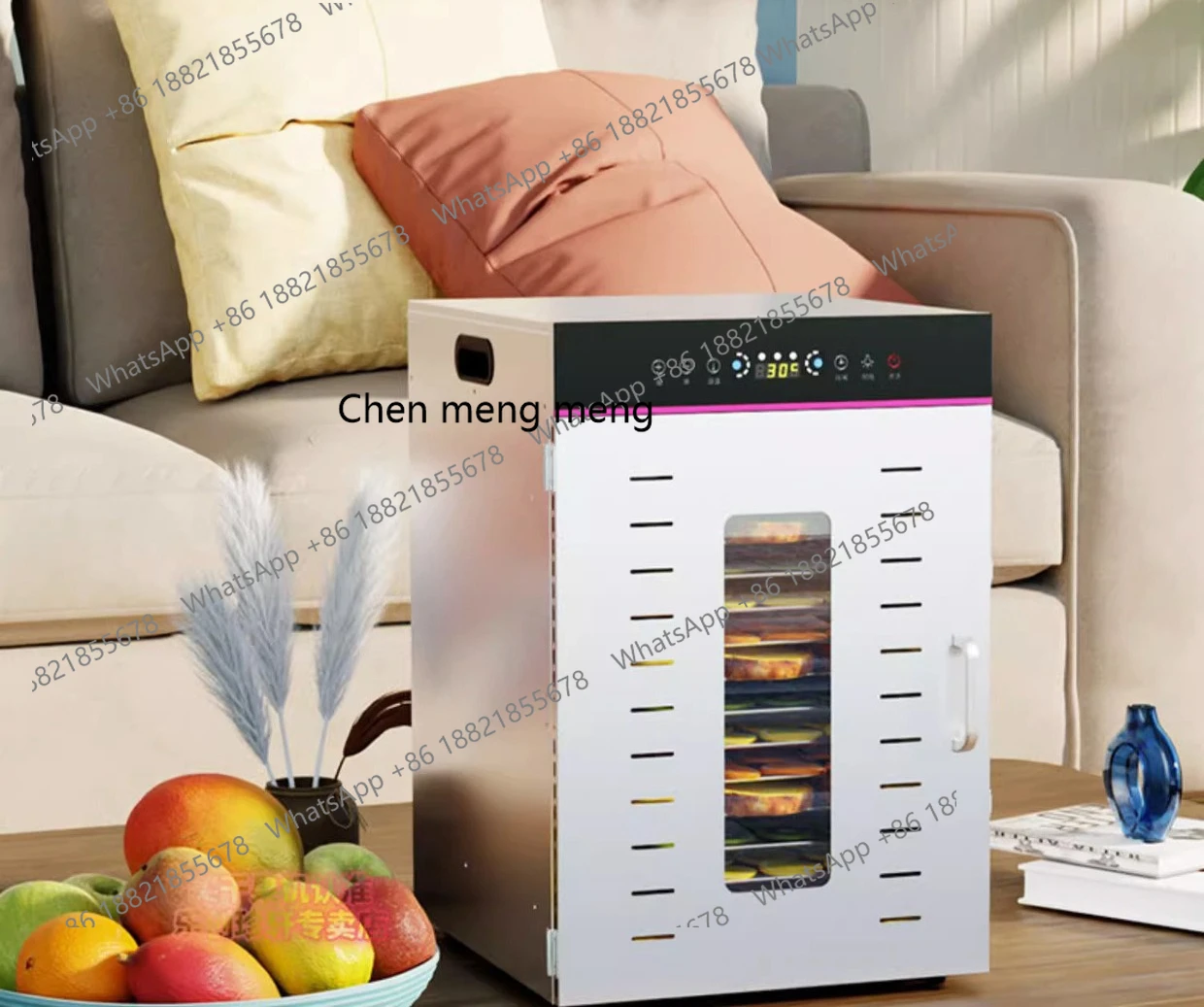 Fruit dryer Commercial food herbs Fruit dryer, stainless steel
Fruit dryer Commercial food herbs Fruit dryer, stainless steel