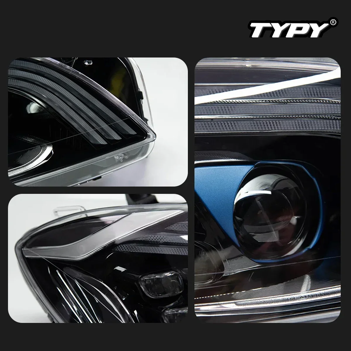 TYPY New LED Head Lamp Upgrade Modified For Benz ML W164 Headlight 2012-2015 Dynamic Signal Head Lamp Auto Accessories
TYPY New LED Head Lamp Upgrade Modified For Benz ML W164 Headlight 2012-2015 Dynamic Signal Head Lamp Auto Accessories