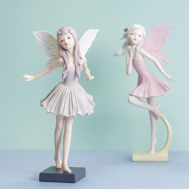European style girl style creative cute flower fairy little girl living room bedroom resin ornaments handicrafts
European style girl style creative cute flower fairy little girl living room bedroom resin ornaments handicrafts