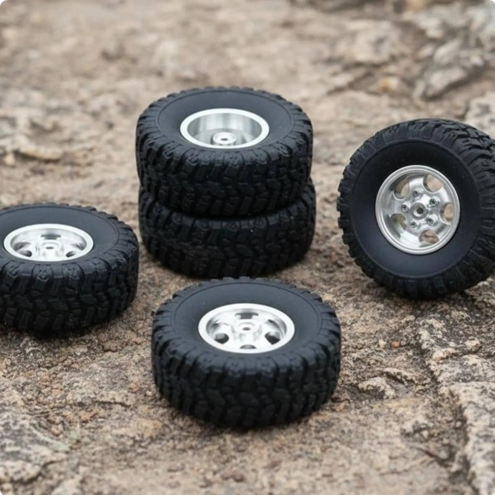 6 Pieces 68mm RC Vehicle Tires Anti-Skid 6x6 RC Vehicle Wheel Set Racing Vehicle Wheel Rims Wear-Resistant Toy Tire Realistic
6 Pieces 68mm RC Vehicle Tires Anti-Skid 6x6 RC Vehicle Wheel Set Racing Vehicle Wheel Rims Wear-Resistant Toy Tire Realistic