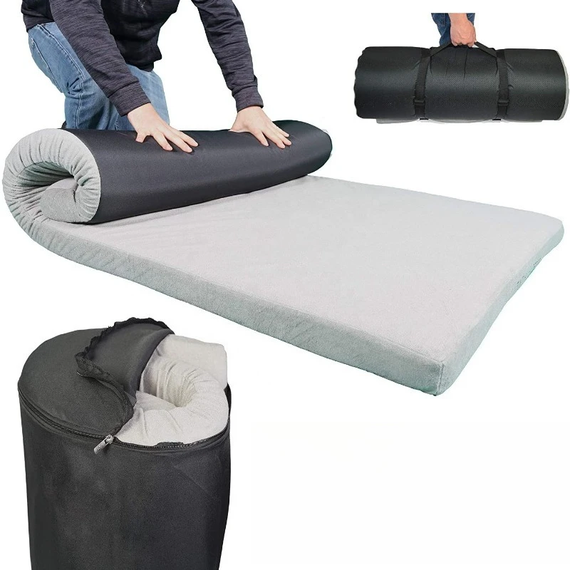 Folding camping bed cushion, upholstered portable, universal indoors and outdoors
Folding camping bed cushion, upholstered portable, universal indoors and outdoors