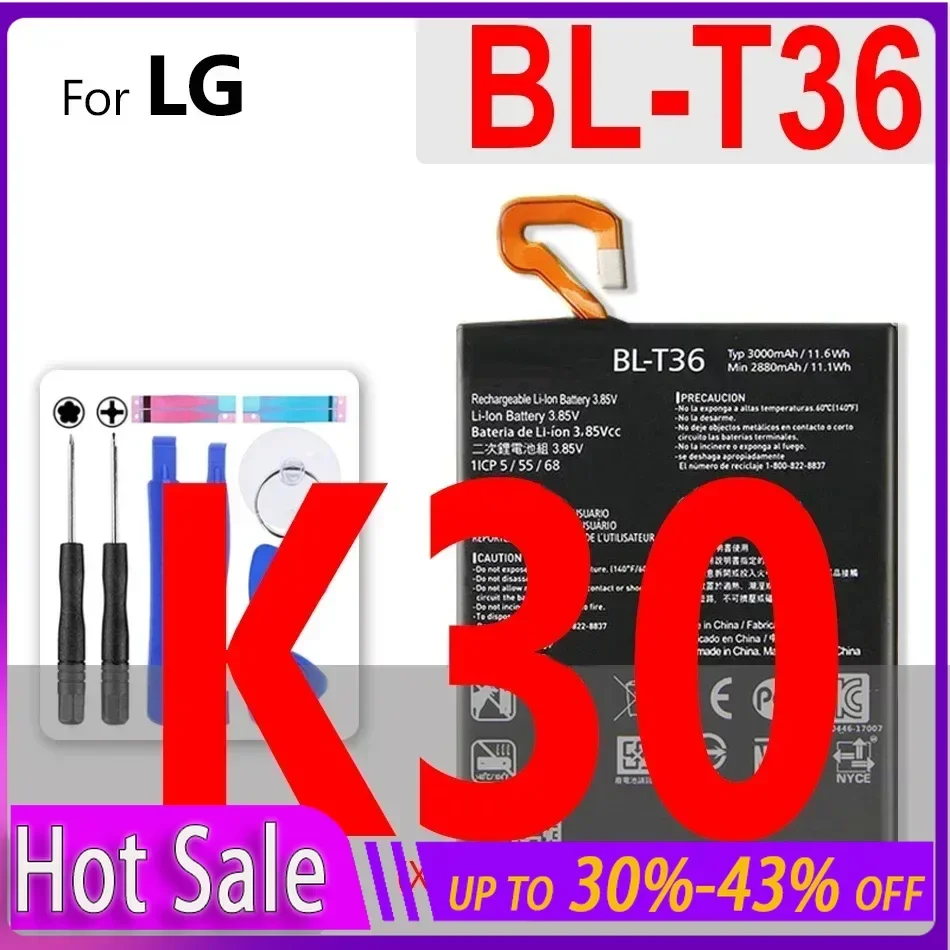 Для LG K10 K20 Plus K30 K4 K7 K8 2017 F670L F670K F670 K420N LTE Q10 K420 Аккумулятор BL 45A1H BL-45A1H BL-46ZH BL-46G1F BL-45F1F
Для LG K10 K20 Plus K30 K4 K7 K8 2017 F670L F670K F670 K420N LTE Q10 K420 Аккумулятор BL 45A1H BL-45A1H BL-46ZH BL-46G1F BL-45F1F