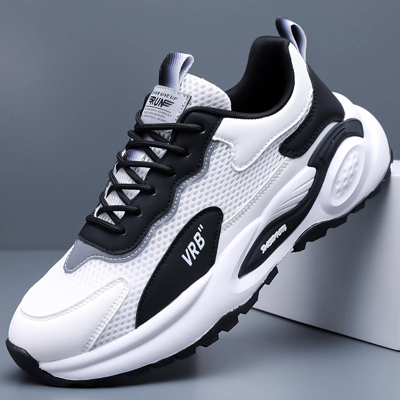 Summer Casual Sport Trainers Men Open Hollow Mesh Wearproof Elastic Cushion Anti Slip Daily Walking Footwear
Summer Casual Sport Trainers Men Open Hollow Mesh Wearproof Elastic Cushion Anti Slip Daily Walking Footwear