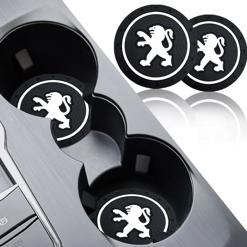 2PCS Car Coaster Silicone Water Cup Slot Non-Slip Mat PVC Pads for Peugeot 206 3008 308 307 106 407 208 207 107 2008 508 5008
2PCS Car Coaster Silicone Water Cup Slot Non-Slip Mat PVC Pads for Peugeot 206 3008 308 307 106 407 208 207 107 2008 508 5008