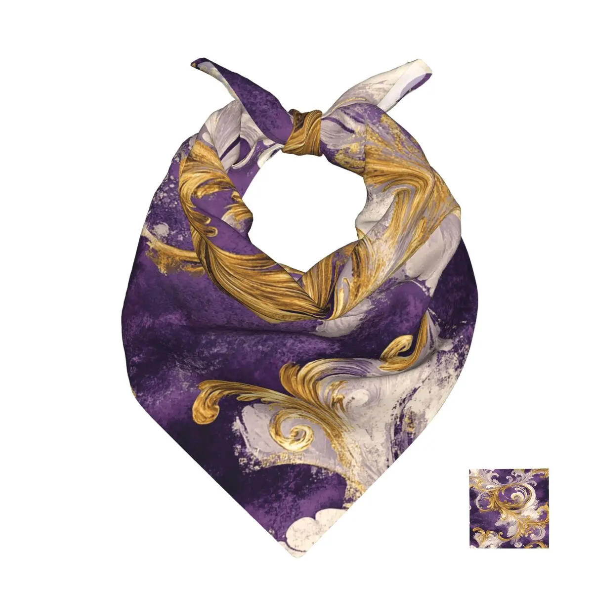 Purple Gold Rug Square Towel Multifunctional Neck Scarf Hair Bandana
Purple Gold Rug Square Towel Multifunctional Neck Scarf Hair Bandana