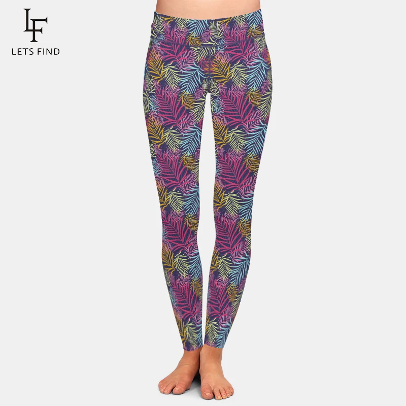 LETSFIND Fashion High Waist 3D Tropical Leaves Pattern Digital Printing Women Leggings New Girls Fitness Slim Full Leggings
LETSFIND Fashion High Waist 3D Tropical Leaves Pattern Digital Printing Women Leggings New Girls Fitness Slim Full Leggings