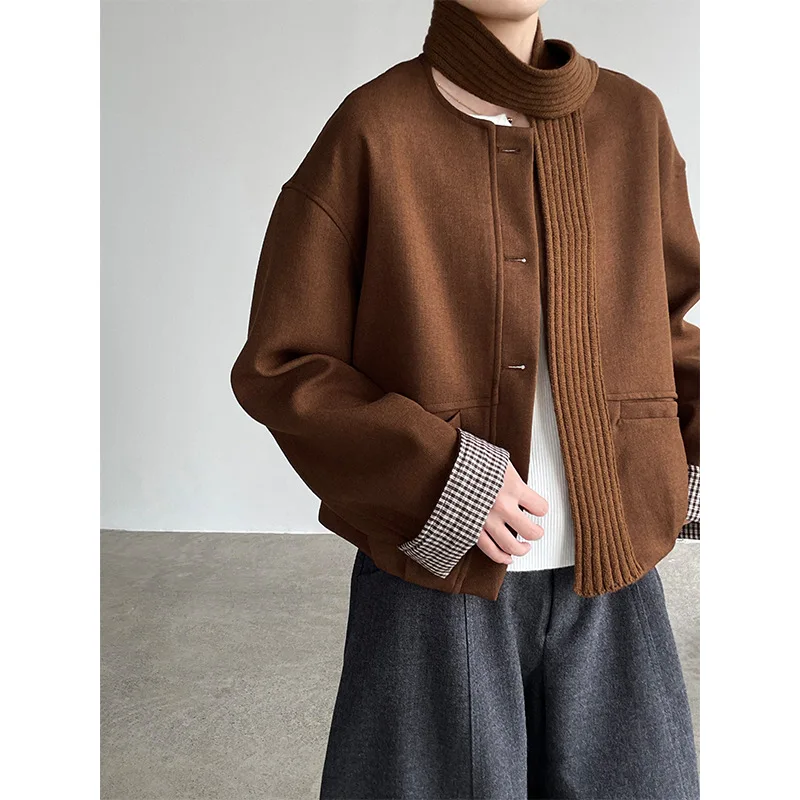 Taochuan Korean Sle Women's Jaet round Ne Single Button Coat Autumn Winter New Arrival Faionable Cotton Blend Material
Taochuan Korean Sle Women's Jaet round Ne Single Button Coat Autumn Winter New Arrival Faionable Cotton Blend Material