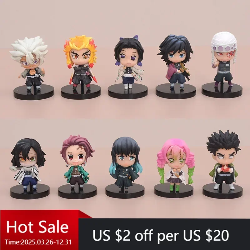 5Pcs Q-Version Anime Character Demon Slayer Car Ornament Home Decoration Crafts Small Figurines & Miniatures Birthday Gift
5Pcs Q-Version Anime Character Demon Slayer Car Ornament Home Decoration Crafts Small Figurines & Miniatures Birthday Gift