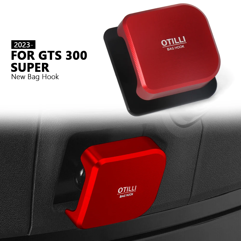 New GTS 300 Motorcycle Accessories Bag Hook Aluminium Helmet Hook 5 colors Hook For VESPA gts300 GTS300 Super 2023 2024
New GTS 300 Motorcycle Accessories Bag Hook Aluminium Helmet Hook 5 colors Hook For VESPA gts300 GTS300 Super 2023 2024