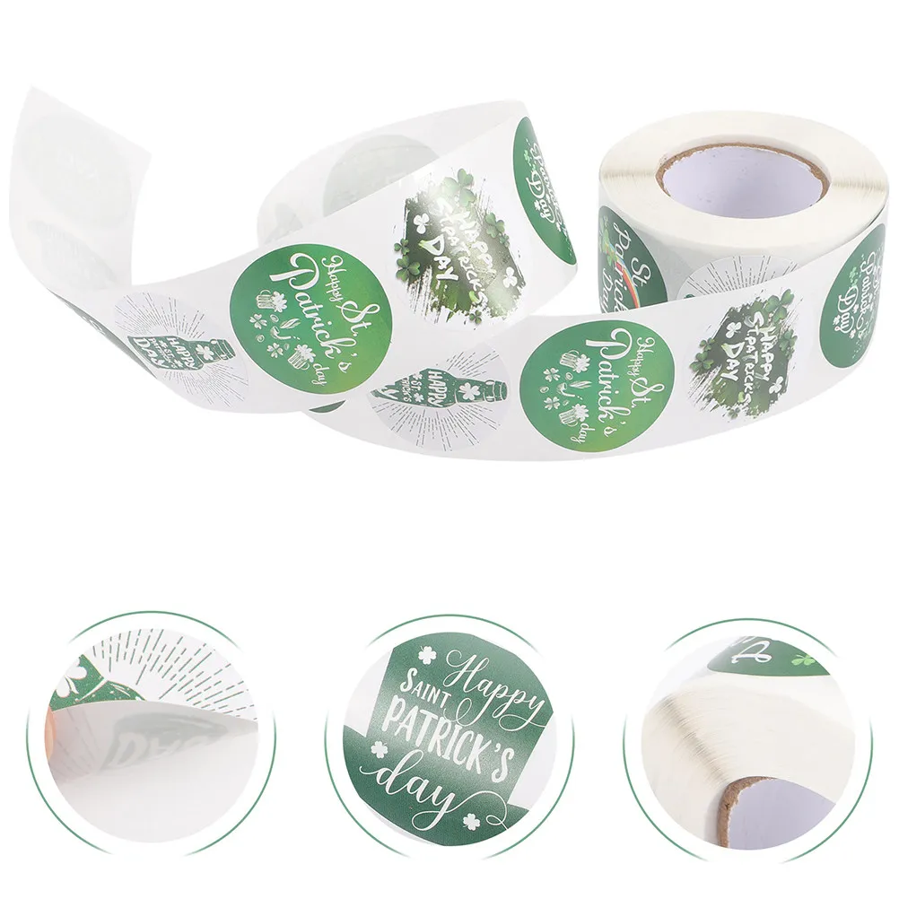 2 Rolls St Patrick's Day Sealing Stickers Strong Adhesive Round Labels for Gift Wrapping Party Favor Envelope Decoration Holiday
2 Rolls St Patrick's Day Sealing Stickers Strong Adhesive Round Labels for Gift Wrapping Party Favor Envelope Decoration Holiday
