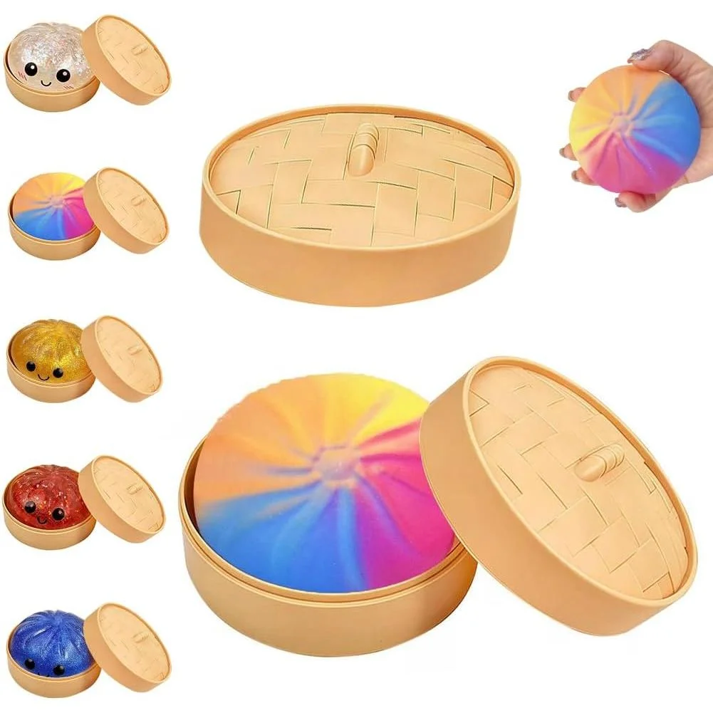 Giant Dumpling Squishy, Maltose Stress Ball, Taba Sensory Fidget, Colorful Bun with Steamer, Aesthetic Desk Decor, New
Giant Dumpling Squishy, Maltose Stress Ball, Taba Sensory Fidget, Colorful Bun with Steamer, Aesthetic Desk Decor, New